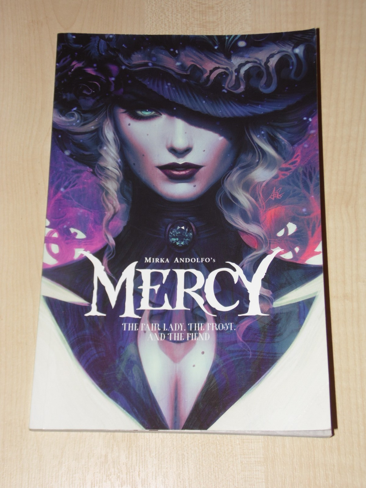Mirka Andolfo's Mercy - The Fair Lady, The Frost and the Fiend soft cover book