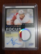 2023-24 Upper Deck Premier Focus Marco Kasper Rookie #PFR-KA 025/175 Detroit