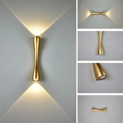 Moderne wasserdichte Außen Wand Lampe IP66 LED Veranda Garten Leuchte