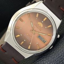VINTAGE ORIENT AUTOMATIC 46943 JAPAN MENS ORIGINAL DIAL WATCH a701895-1