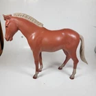 Vintage 1960s Louis Marx Thunderbolt, Johnny West Horse With Wheels