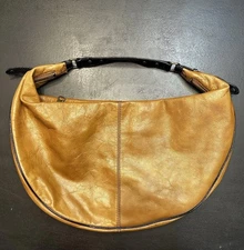 GAP Brown Leather Hobo Shoulder Bag NWOT Condition