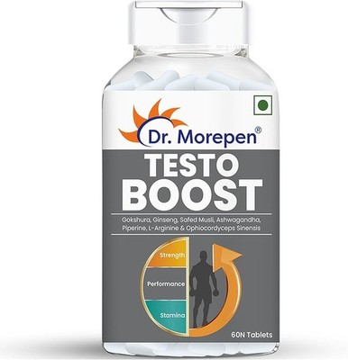 DR. MOREPEN Testo Boost For Men Enriched With Gokshura, Shilajit, Safed...