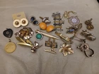 Antique Vintage Gold Filled/plated Jewelry Lot Victorian Art Deco Items 200 Gram