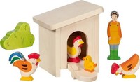 Kleiner Stall, Montiert | 16 X 15 X 18,5 Cm, Holz, Per StüCk | 80615 | Deutsch