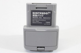 Official Nintendo 64 Rumble Tremor Pack Pak N64 OEM NUS-013 TESTED WORKING EA042