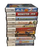 Lot of 11 Nintendo DS Game Cases w/ Manuals Only | No Games | LEGO Disney EA