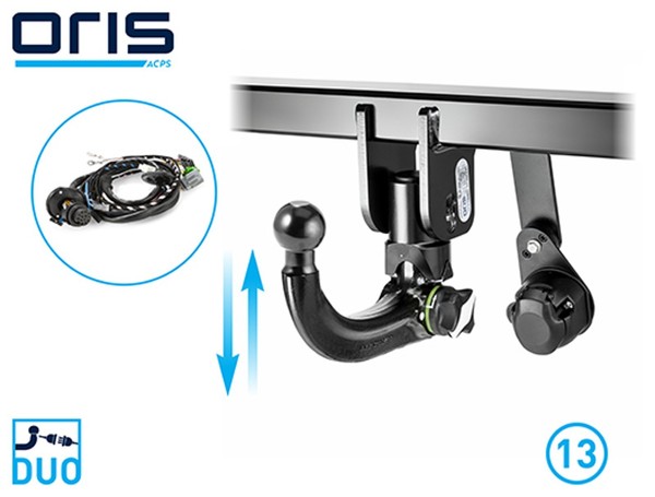 Acps-Oris AnhäNgerkupplung Oris DUO AK41 302-114 FüR Ford Puma J2K CF7 Ecoboost-image