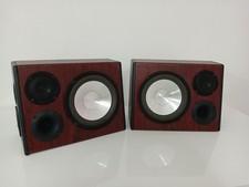 Coppia di Altoparlanti Casse Acustiche Vintage Continental 300 W 3 Vie Vintage
