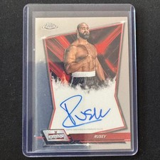 👟LQ 2026 TOPPS CHROME WWE RED BRAND AUTO RUSEV