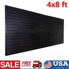 4 x 8 ft Slatwall Panel Garage Wall Organizer, Heavy Duty Slat Wall Paneling
