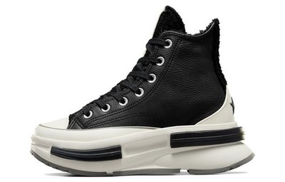Converse Run Star Legacy CX Platform High Black Sherpa - A05524C Shoes