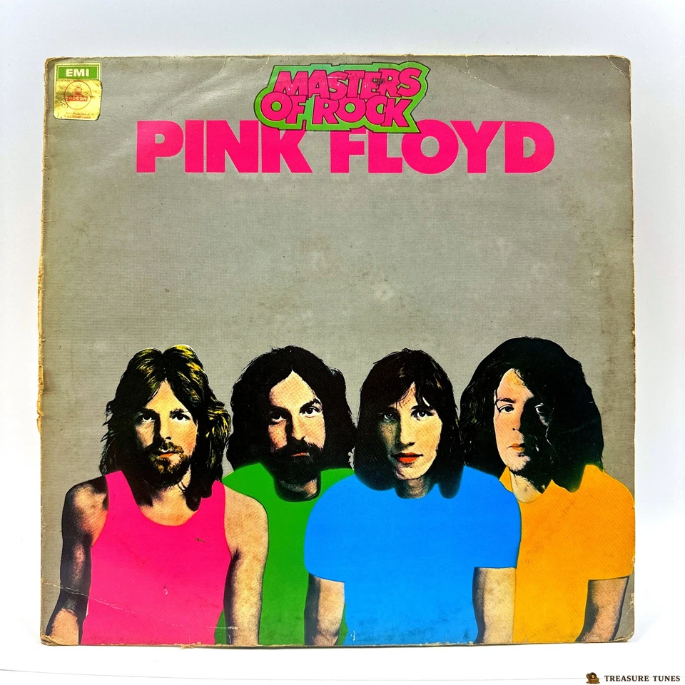 Pink Floyd – Masters Of Rock Vinyl (LP, Compilation, Stereo) - Image 2 of 4
