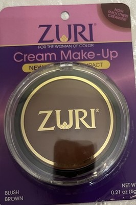 Blush Brown - Zuri Cream Make Up  Foundation. Smooth Creamy 0.21oz
