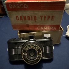 Dasco Candid Type Camera With Original Box. Made In USA