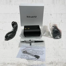 XDOVET Airbrush Kit with Compressor XOO4FTFDDR |Open box