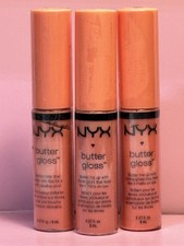 NYX - Butter Gloss 3-Pack / BLG 08 / Apple Strudel