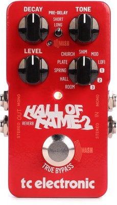 TC Electronic Hall of Fame 2 Reverb Pedal