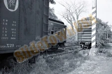 Vtg 35mm Railroad Train Negative PRR Boxcar NS1460