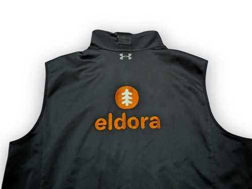 Under Armour Vest Eldora Storm Black Outdoor Snowboarding Skiing Men's 3XL - Picture 6 of 9