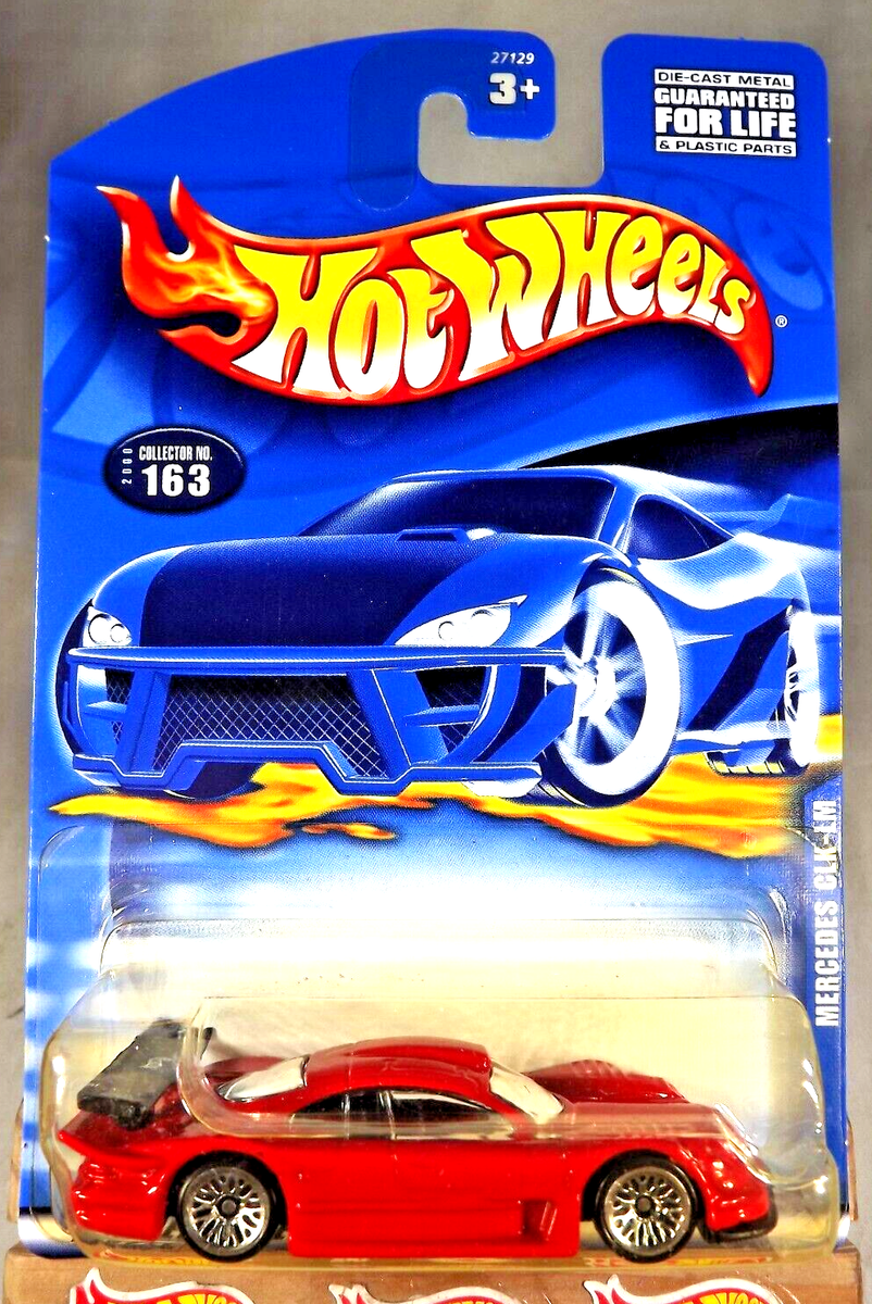トップス DIESEL VENICE SERIES S-HARRY M 2000 Hot Wheels Mainline/Collector #163 MERCEDES CLK-LM Red