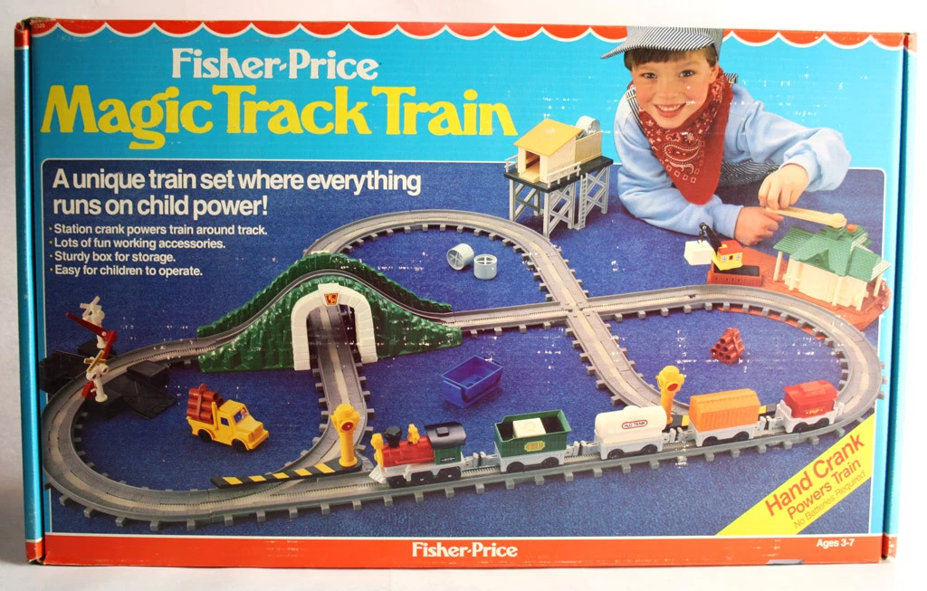 Magic track store train set