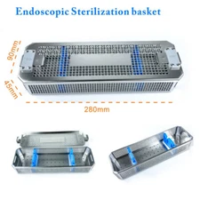 Sterilization tray box Stainless Steel Endoscope Sterilization tray Surgical