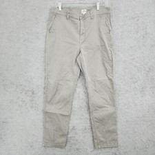 J. Crew Vintage Straight Khaki Women's Pants 31T 10CT