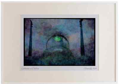 Air Force 396026 F 15E Strike Eagle Watercolour Picture Frame Ltd Ed A3