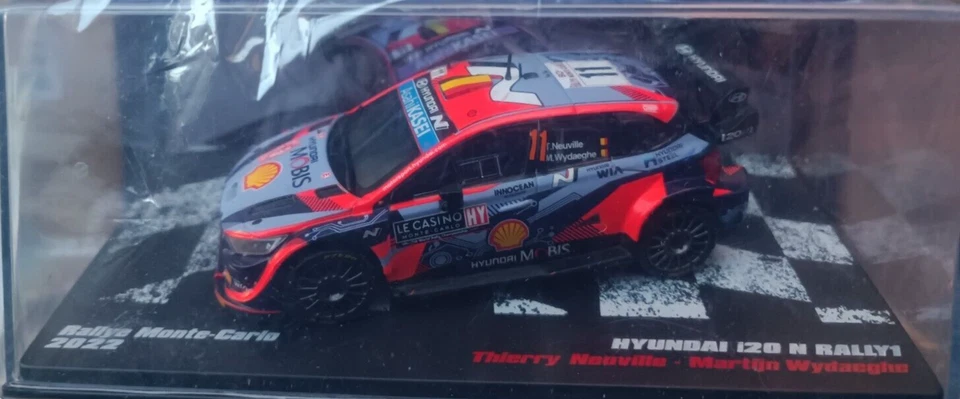 HYUNDAI I20 N RALLY 1 (2022) LE LEGGENDE DEL RALLY N.#04  1:43 DeAGOSTINI - Immagine 2 di 4