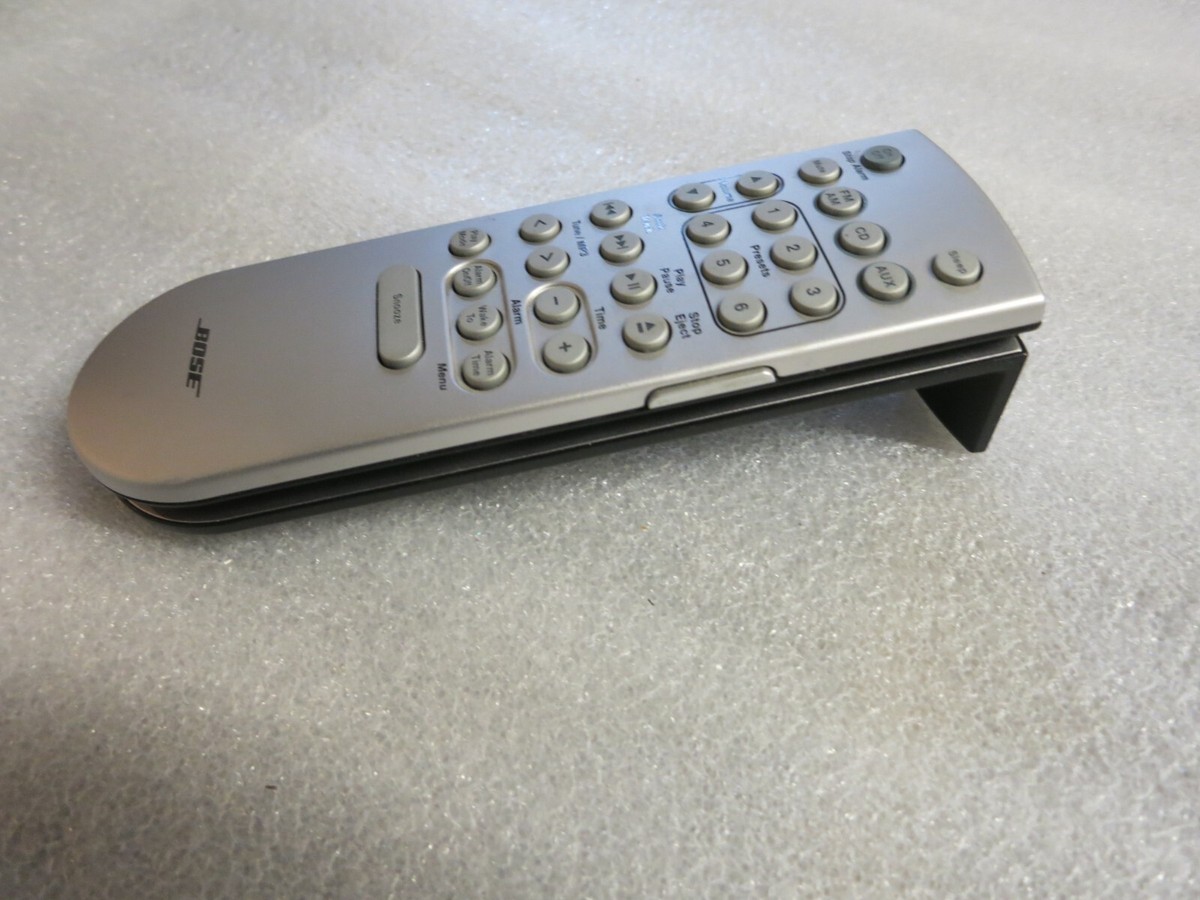 Bose Acoustic Wave プレミアムバックライトリモート Bose Wave Music System Premium Backlit Remote Silver 038763