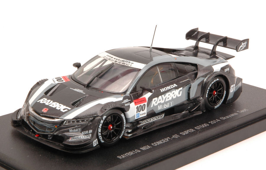 Car Model 1:43 Scale Ebbro Honda NSX Concept-GT No.100 Super GT500