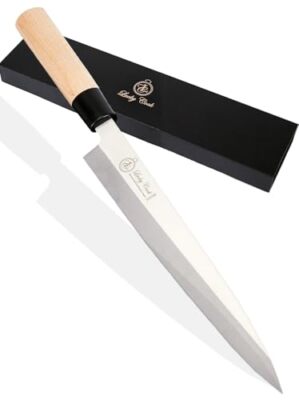 Lucky Cook Sashimi Sushi Knife 10 Inch - Knife For Cutting S