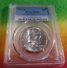 1969-D Kennedy half dollar PCGS MS64 40% Silver !!!NICE!!!!