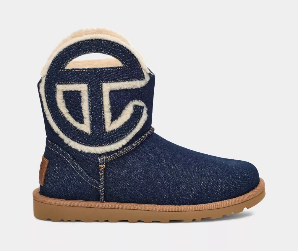 Uggs top denim boots