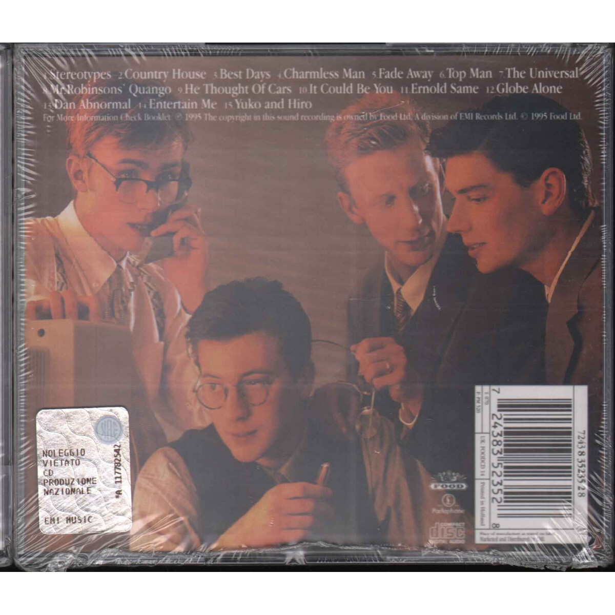Blur ‎CD The Great Escape / EMI Food Parlophone ‎– 7243 8 35235 2