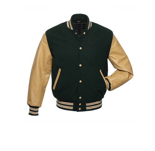 Plain custom men varsity jackets 