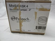 Fantech RSK 4, 4" Back-Draft Damper Backdraft Damper 411112