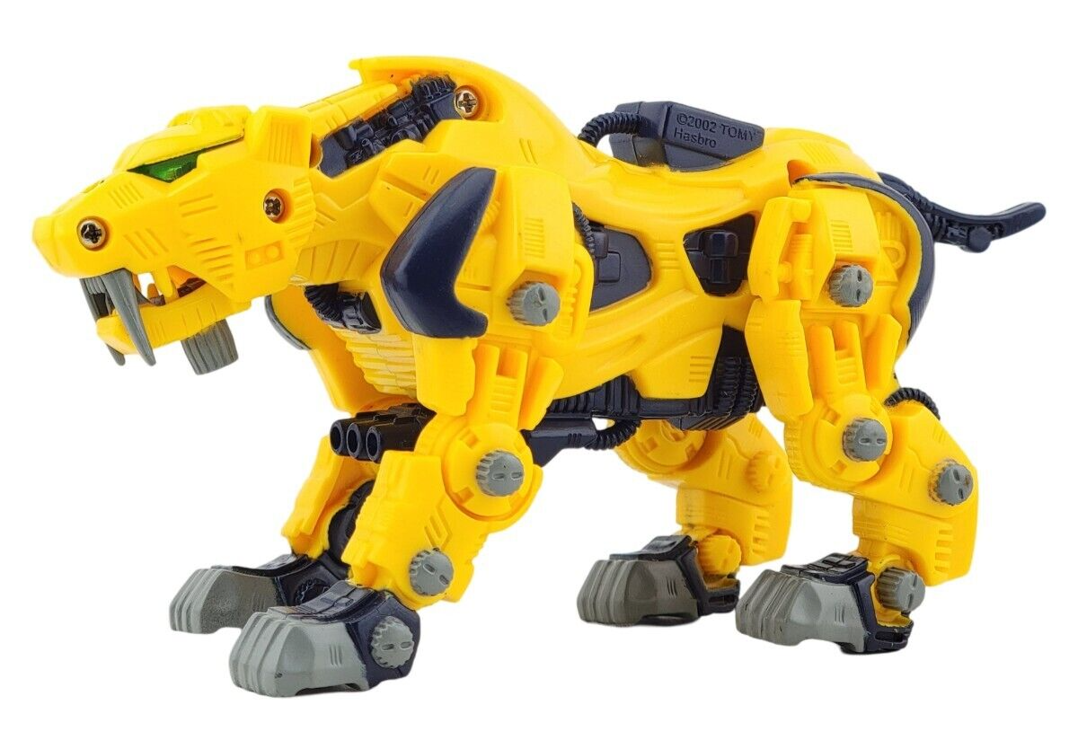 TOMY Hasbro Zoids Saber Zaber Tooth Tiger Action Figure Model 2002
