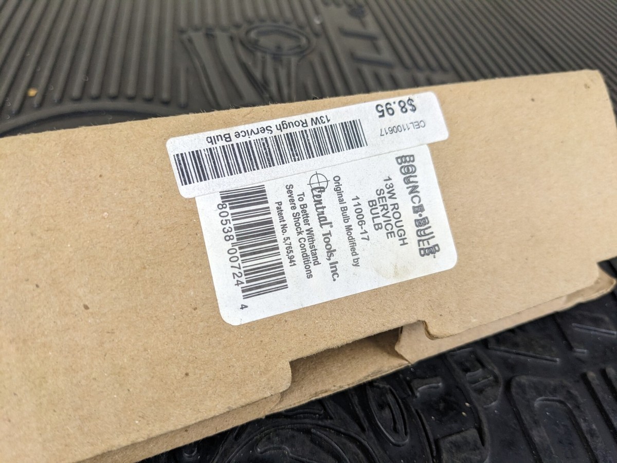 az760 Central Tools 11006-17 Fluorescent Bulb For Central
