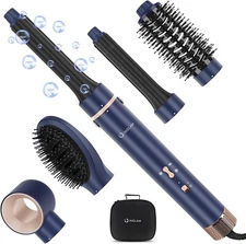 5 in 1 Hair Dryer Brush Hot Air Styler Blowout Volumizer Straightener Tool