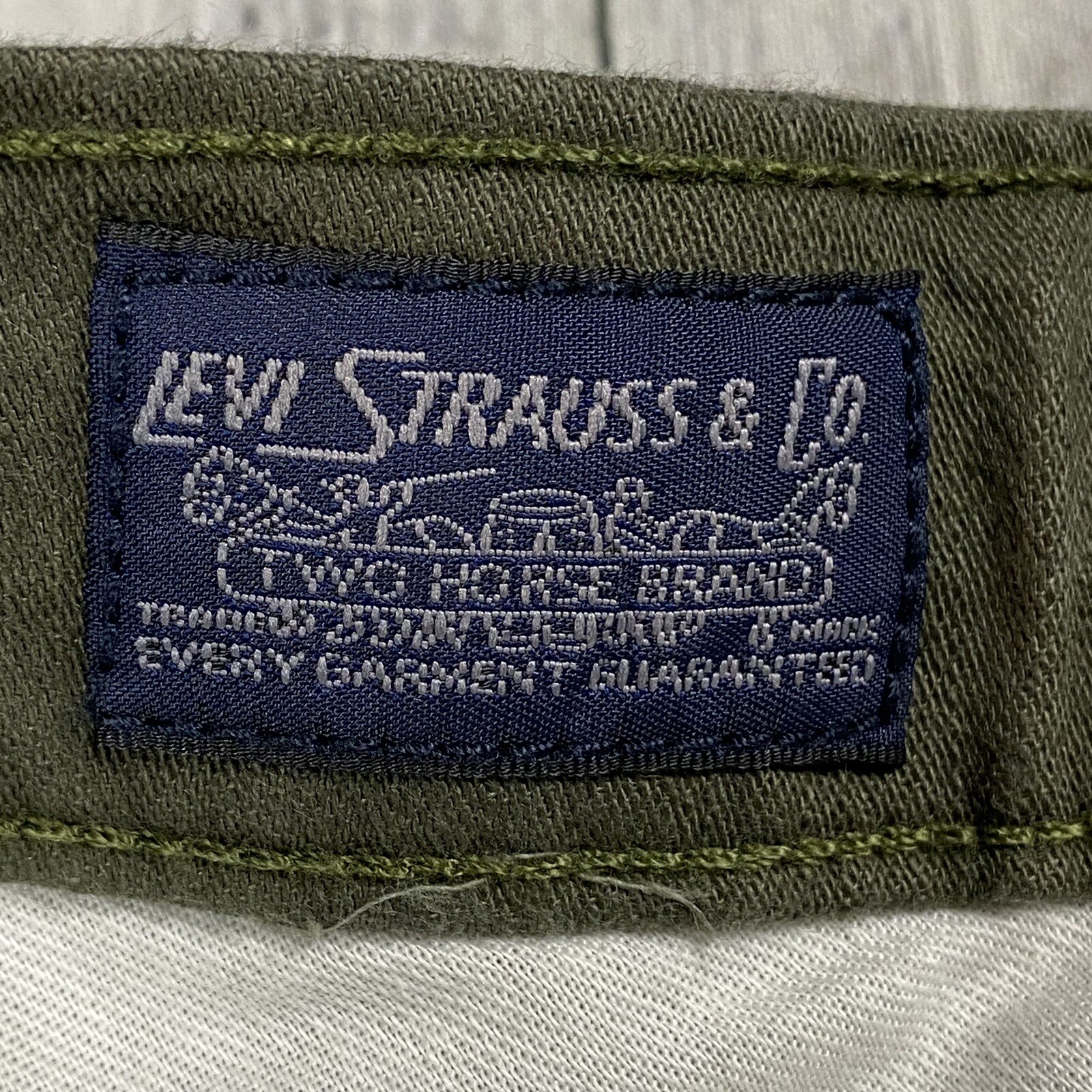 LEVIS COTTON DRAWSTRING FATIGUE UTILITY PANT TROU… - image 5