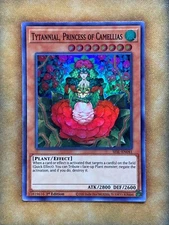 Yugioh Tytannial, Princess of Camellias SESL-EN041 Super Rare 1st Ed NM