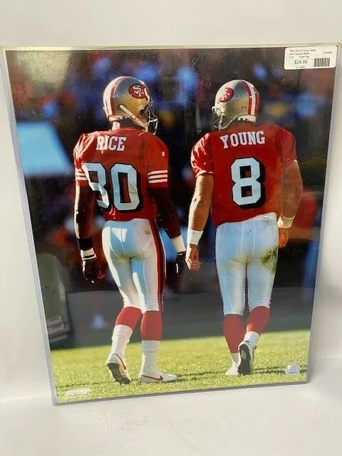Jerry Rice & Steve Young San Francisco 49ers Photo - New / No Authenticity