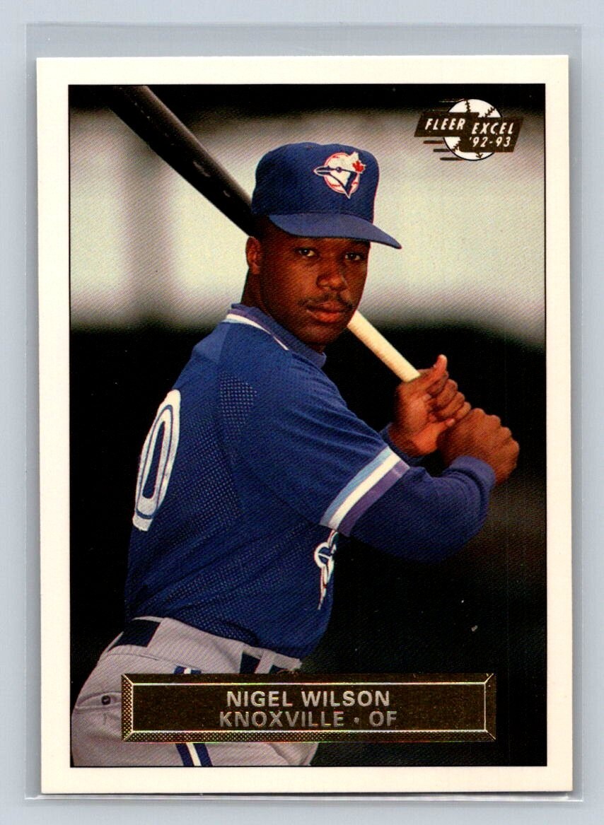 1992-93 Fleer Excel #247 Nigel Wilson Knoxville Blue Jays