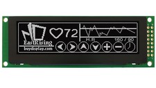 White Serial SPI 3.2" OLED Module Display 256x64 w/Breakout Board for Arduino