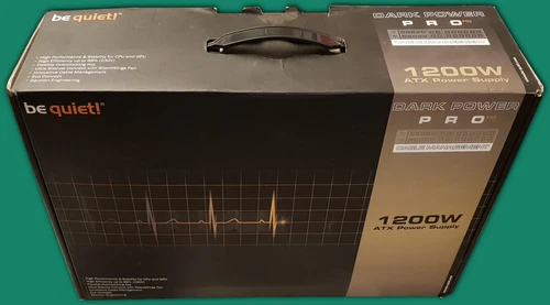 Be Quiet Dark Power Pro P8 1200W ATX Power Supply Modr Cable Management SEE DESC