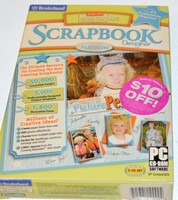 Broderbund Scrapbook Designer - Older Version Unopened - 3 Cd Set. Broderbund Scrapbook Designer - Older Version Unopened - 3 Cd Set.