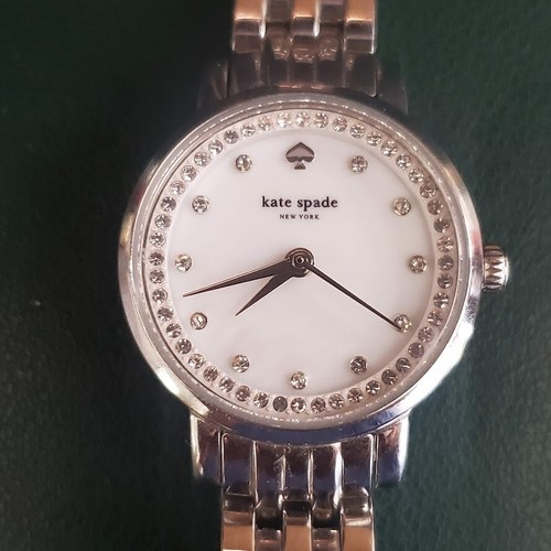 Kate Spade Monterey Ladies Watch Stainless Steel Mother of Pearl Dial KSW1241