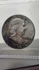 1962-D 50C Franklin Half Dollar Toned Half Moon 🌙